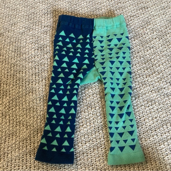 Doodle Pants Wacky Fun Triangle Armadillo Print Leggings Size Small 6-12 Months - Picture 1 of 6